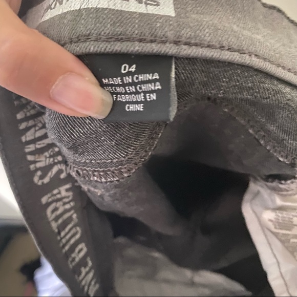 DKNY Gray 5 Ave Ultra Skinny Denim Jeans - Picture 7 of 9